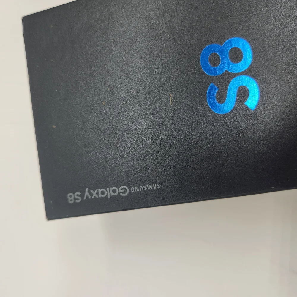 Samsung S8 EMPTY BOX- NO PHONE NOR INSERTS- Very Study Packaging